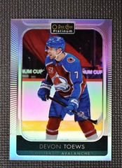 2021-22 O-Pee-Chee Platinum Rainbow #117 Devon Toews Avalanche